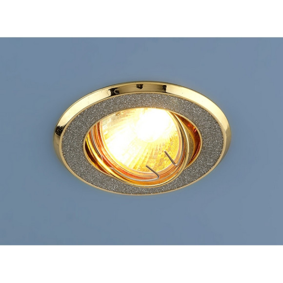 Точечный светильник 611 611 MR16 SL/GD серебряный блеск/золото