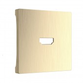 Запчасть Встраиваемые механизмы шампань рифленый WL10-HDMI-CP