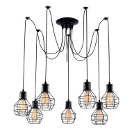 Подвесной светильник Spider A1109SP-7BK