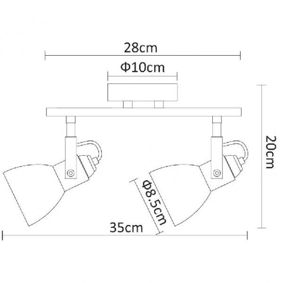 Спот Tulip A9581AP-2AB Спот Tulip A9581AP-2AB