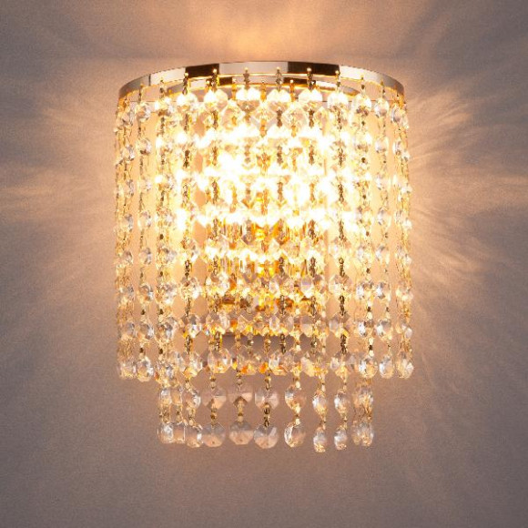 Настенный светильник 3122 3122/2 золото Strotskis