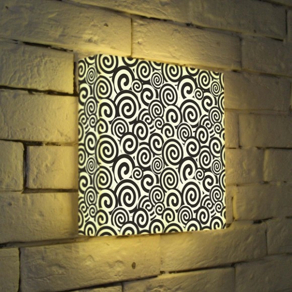 Лайтбокс Волны 25-25-d-020 Лайтбокс Волны 25-25-d-020