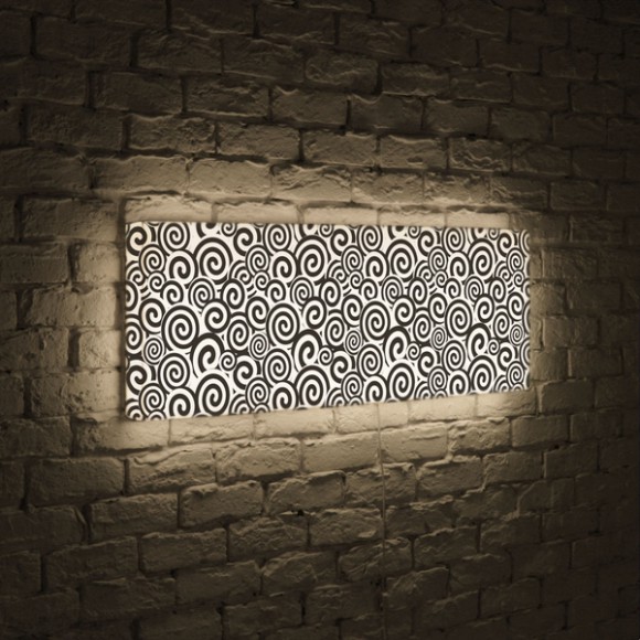 Лайтбокс Волны 35-105-p-012 Лайтбокс Волны 35-105-p-012