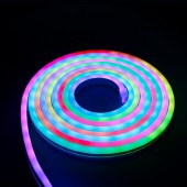 Светодиодная лента 12V 7W IP65 Набор гибкого одностороннего неона 12V 7W 48Led 5050 IP65 RGB, 5м Светодиодная лента 12V 7W IP65 Набор гибкого одностороннего неона 12V 7W 48Led 5050 IP65 RGB, 5м