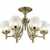 Потолочная люстра 141 141-06-53 бронза Потолочная люстра 141 141-06-53 бронза