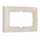 Рамка Snabb basic слоновая кость WL03-Frame-01-DBL-ivory