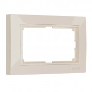 Рамка Snabb basic слоновая кость WL03-Frame-01-DBL-ivory