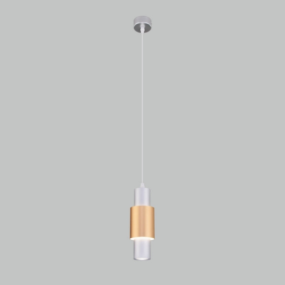 Подвесной светильник Bento 50204/1 LED матовое серебро/матовое золото