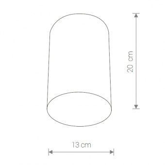 Точечный светильник Point Plexi 6531