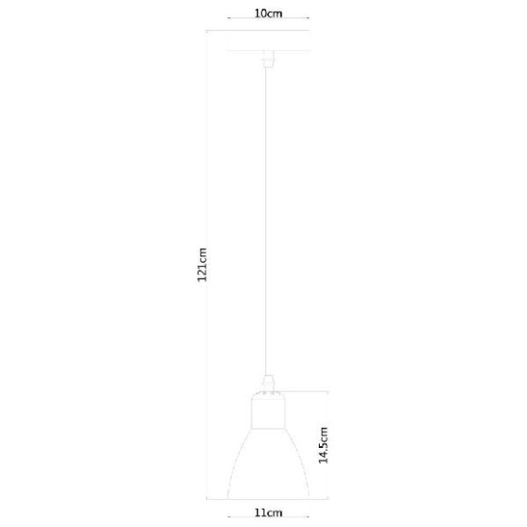 Подвесной светильник Mercoled A5049SP-1WH