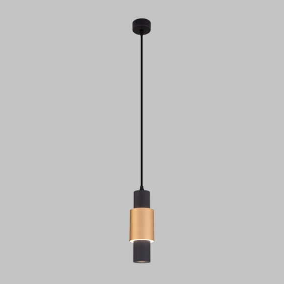 Подвесной светильник Bento 50204/1 LED черный/матовое золото