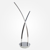 Интерьерная настольная лампа Hi-tech 80400/2 хром