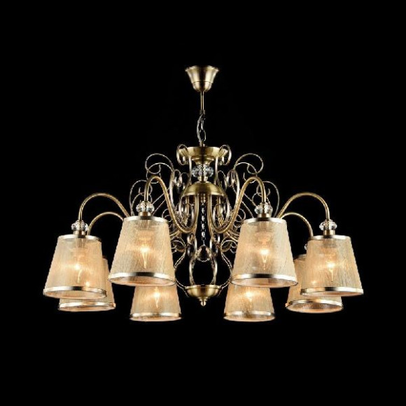 Потолочная люстра Driana FR2405-PL-08-BZ Потолочная люстра Driana FR2405-PL-08-BZ