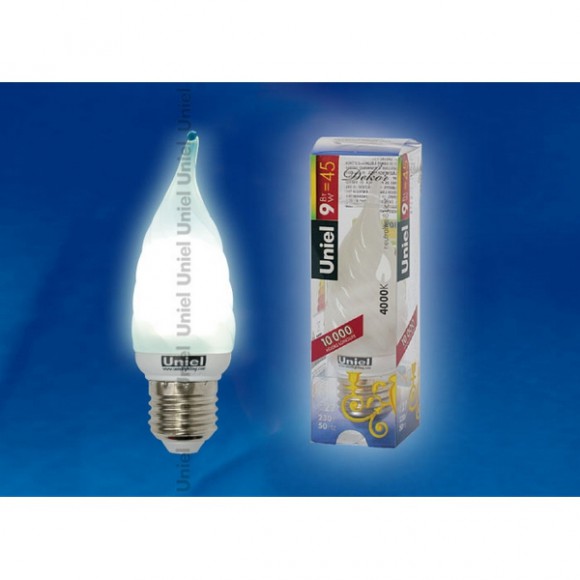 Лампочка энергосберегающая  ESL-C21-TW9/4200/E27 пластик