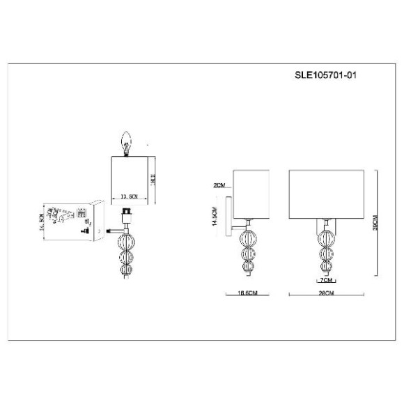 Бра Ramer SLE105701-01