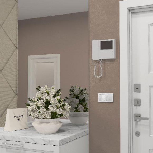 Выключатель Встраиваемые механизмы Hammer белые W1222101