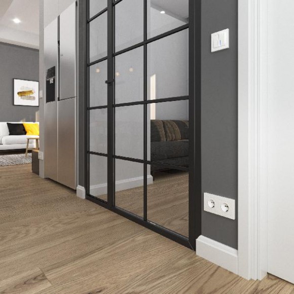 Выключатель Встраиваемые механизмы Hammer белые W1222101