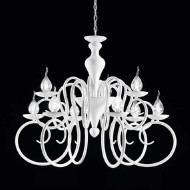 Подвесная люстра Deco 461/6+3  Velvet white