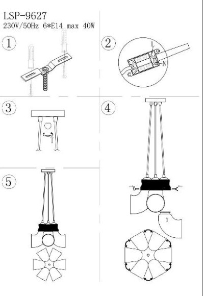 Подвесной светильник Loft LSP-9627
