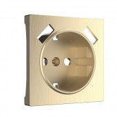 Запчасть Встраиваемые механизмы шампань рифленый WL10-USB-CP