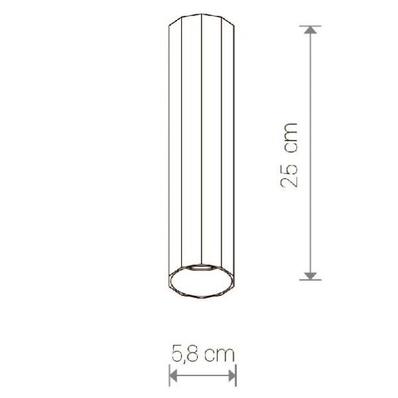 Точечный светильник Poly 8877