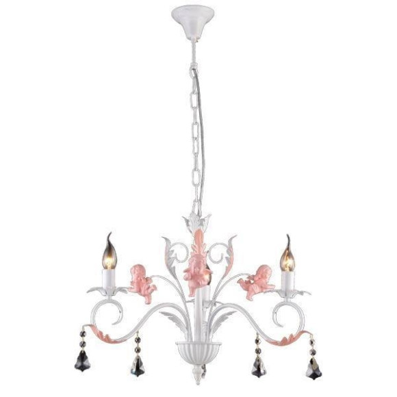 Подвесная люстра Jennifer II JENNIFER II 11372/3C IVORY PINK,CER