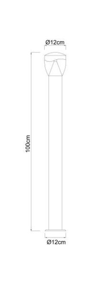 Наземный светильник Delta 34587 Наземный светильник Delta 34587