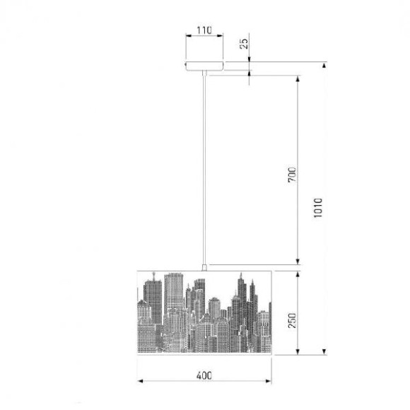 Подвесной светильник City 50066/3 белый Подвесной светильник City 50066/3 белый