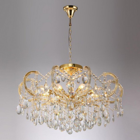Подвесная люстра Crystal Lux Hollywood SP-PL8 Gold D800