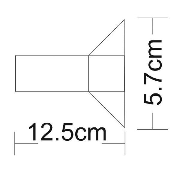 Настенный светильник Anello A1705AP-1WH