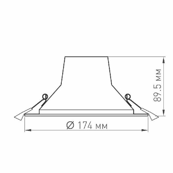 Точечный светильник LEGEND 027314