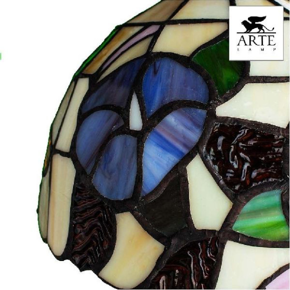 Интерьерная настольная лампа Tiffany A3165LT-1BG