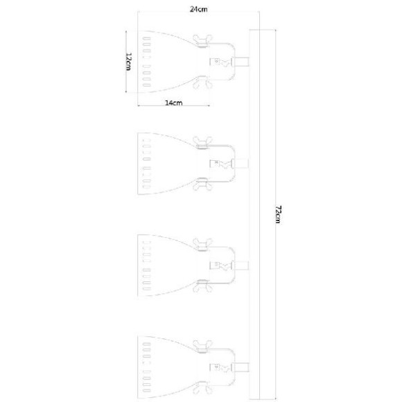 Спот Luned A2214PL-4AB
