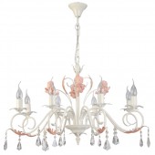 Подвесная люстра Jennifer II JENNIFER II 11372/8C IVORY PINK,CER