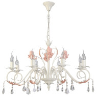 Подвесная люстра Jennifer II JENNIFER II 11372/8C IVORY PINK,CER