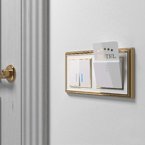 Рамка Palacio золото/белый WL17-Frame-02