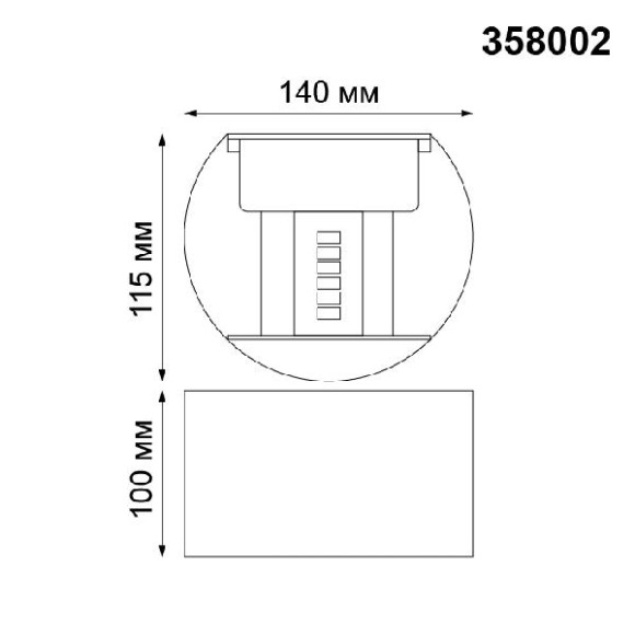 Архитектурная подсветка Kaimas 358002 Архитектурная подсветка Kaimas 358002