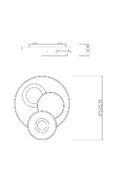 Потолочная люстра Flavetto 48271-48