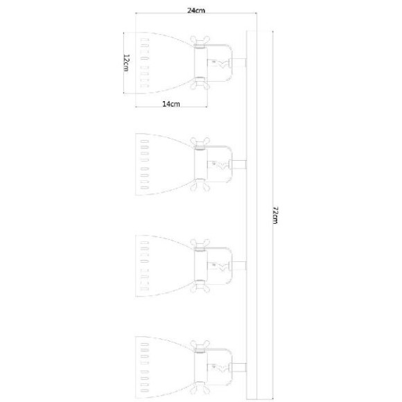 Спот Luned A2214PL-4SS
