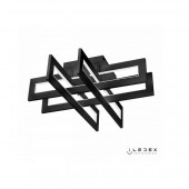 Потолочная люстра Stalker 9082-600*600-X 96W BK Потолочная люстра Stalker 9082-600*600-X 96W BK