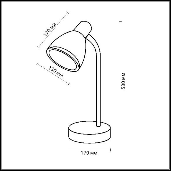 Интерьерная настольная лампа Mansy 2409/1T Интерьерная настольная лампа Mansy 2409/1T