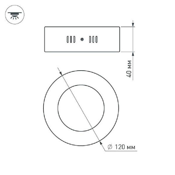 Точечный светильник SP 018854 Точечный светильник SP 018854