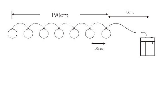 Гирлянда Venuto 29957-20C Гирлянда Venuto 29957-20C