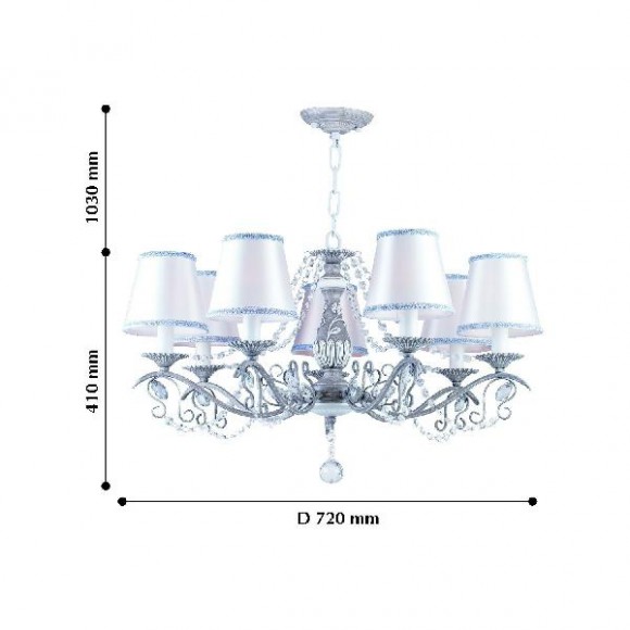 Подвесная люстра Elisa 2130-7P