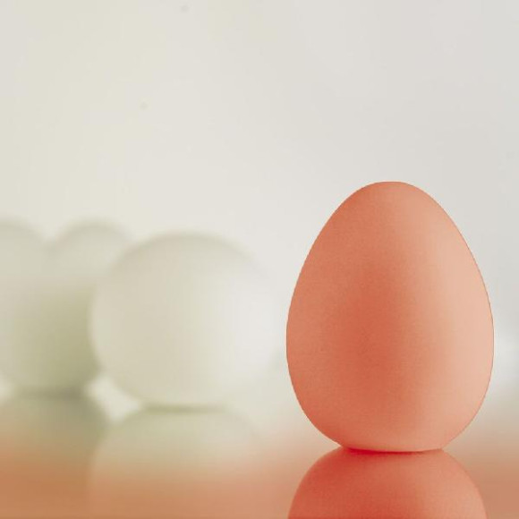 Интерьерная настольная лампа Egg 3690