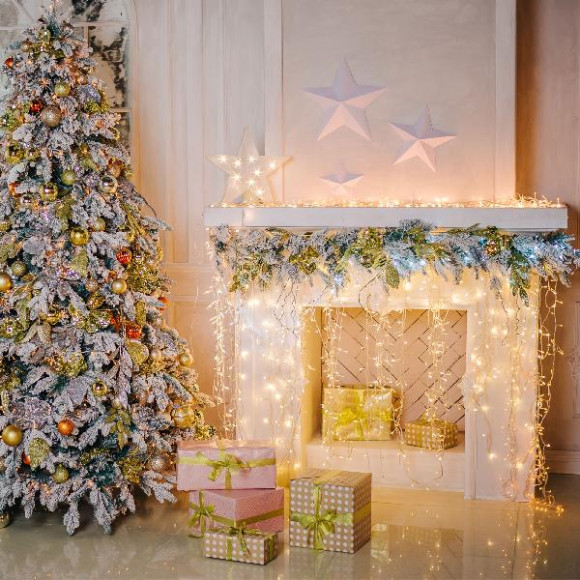 Гирлянда 100-001 белый Гирлянда 100-001 белый