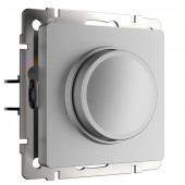 Диммер Встраиваемые механизмы серебряные WL06-DM600 Диммер Встраиваемые механизмы серебряные WL06-DM600