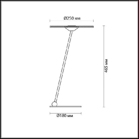 Интерьерная настольная лампа Ellen 4107/12TL