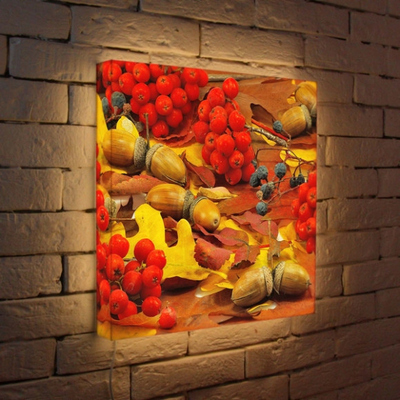 Лайтбокс Осенний натюрморт 45-45-d-068