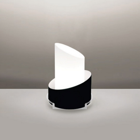 Интерьерная настольная лампа Nettuno 9001/1TL white/black